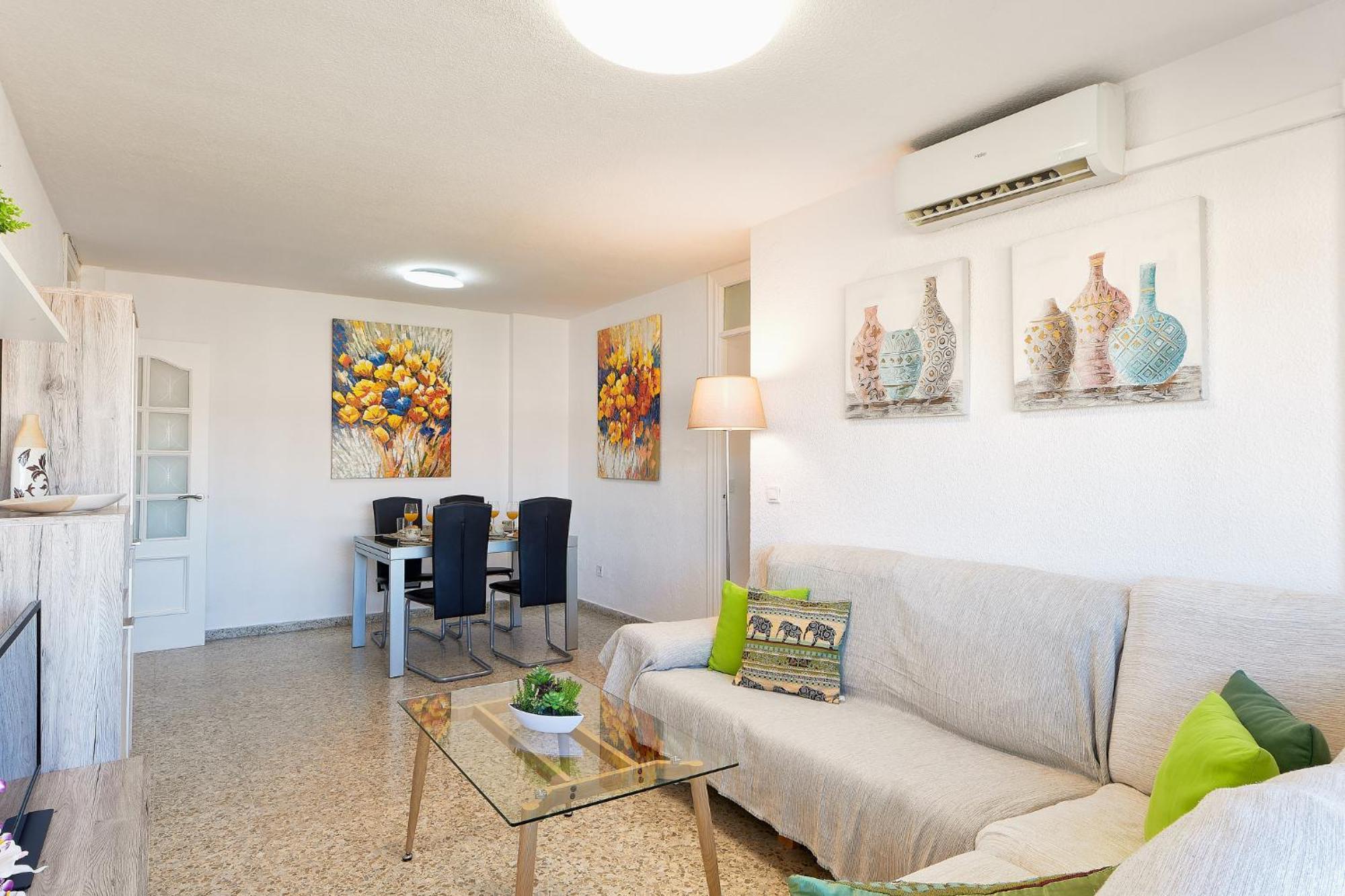 Luminoso Apartamento/ 5 Minutos De La Playa Málaga Buitenkant foto