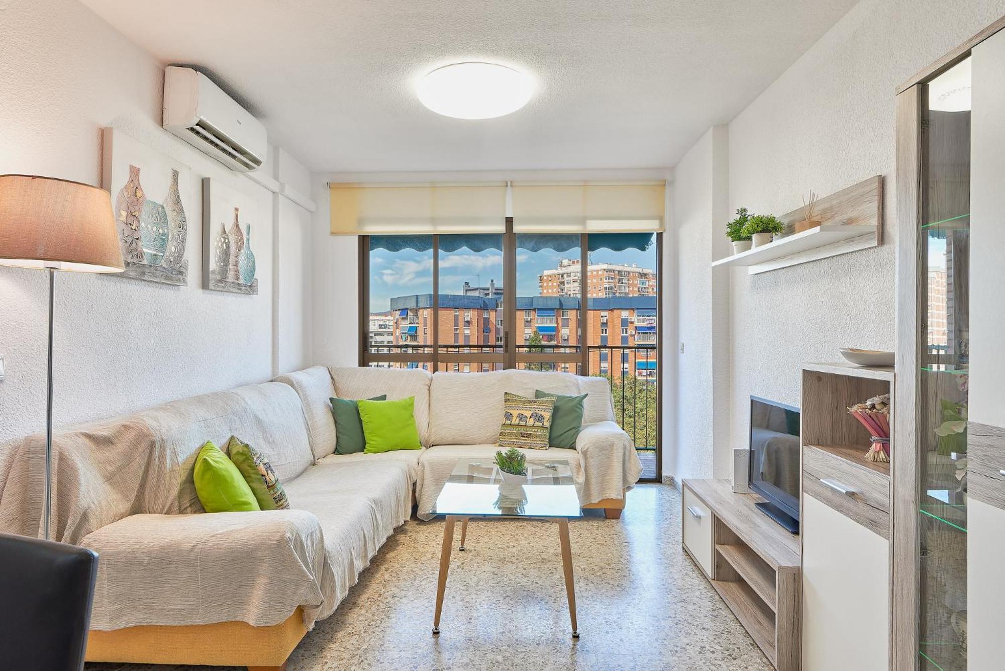 Luminoso Apartamento/ 5 Minutos De La Playa Málaga Buitenkant foto